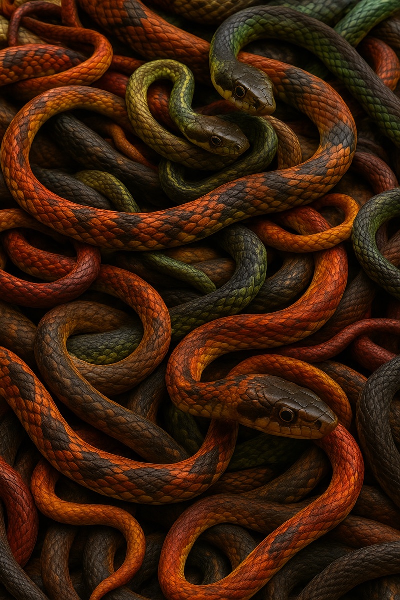 Slangenillustratie uit Snake Reveal